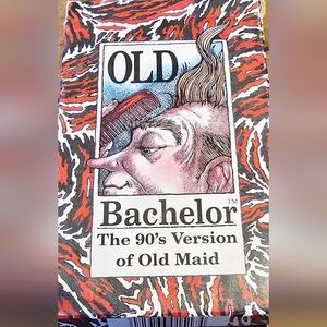 Bachelor Card Game - The 90's Version of Old Maid. Complete Game, 1994 Version